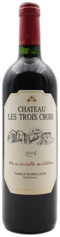 photo du vin Château les Trois Croix 2004