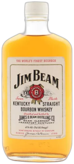 photo du vin Flask Bourbon Whiskey Jim Beam