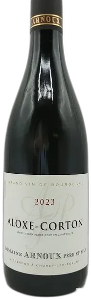 photo du vin Aloxe Corton Domaine Arnoux Pere & Fils 2023