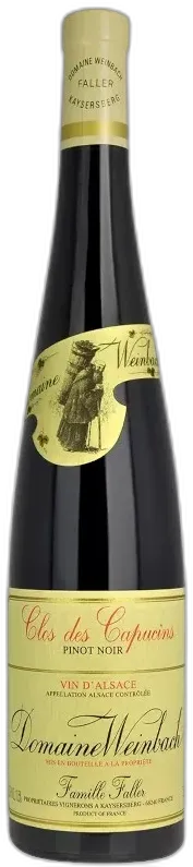 photo du vin Alsace Pinot Noir, Clos des Capucins Domaine Weinbach