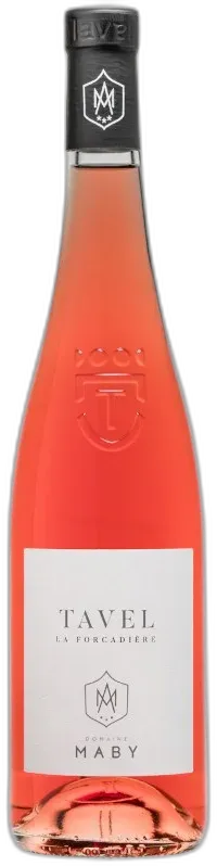 image du vin Tavel,la Forcadière Domaine Maby