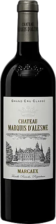 photo du vin Château Marquis d’Alesme 2021
