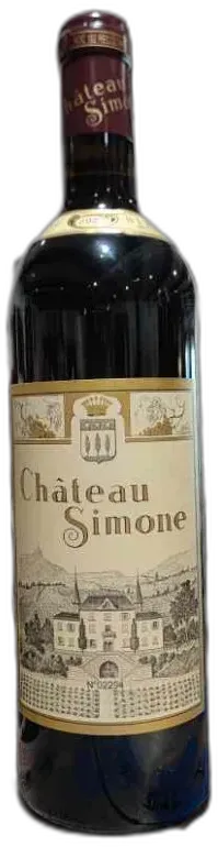 aperçu du vin Palette Rouge Château Simone