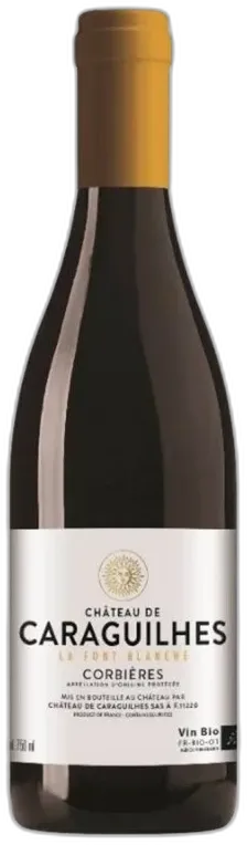 photos du vin Château de Caraguilhes Corbières la Font Blanche 2025