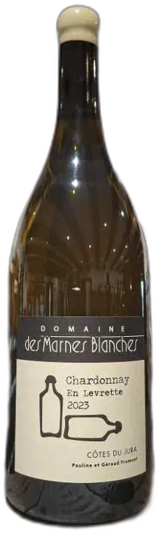capture du vin Magnum Côtes du Jura Chardonnay en Levrette Marnes Blanches 2023