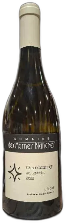 image du vin Côtes du Jura Chardonnay au Rettin Marnes Blanches 2022