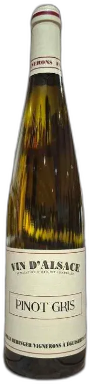 photo du vin Alsace Pinot Gris Famille Hebinger 2024