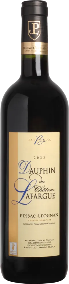 photo du vin Dauphin du Château Lafargue 2023 Pessac-Léognan