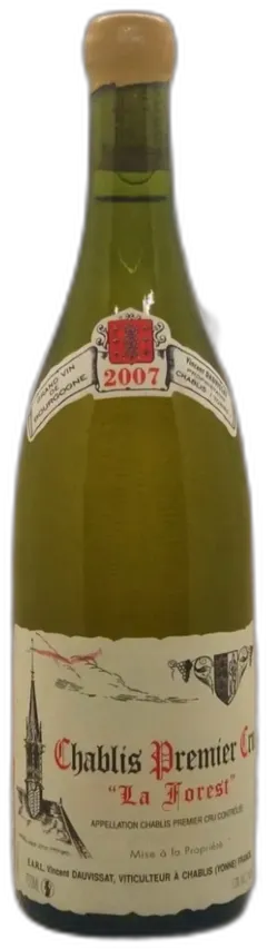 illustration du vin Domaine Vincent Dauvissat Chablis 1er Cru la Forest