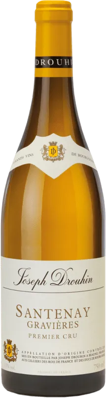 illustration du vin Santenay 1er Cru 23 Blanc les Gravières Jospeh Drouhin 2023