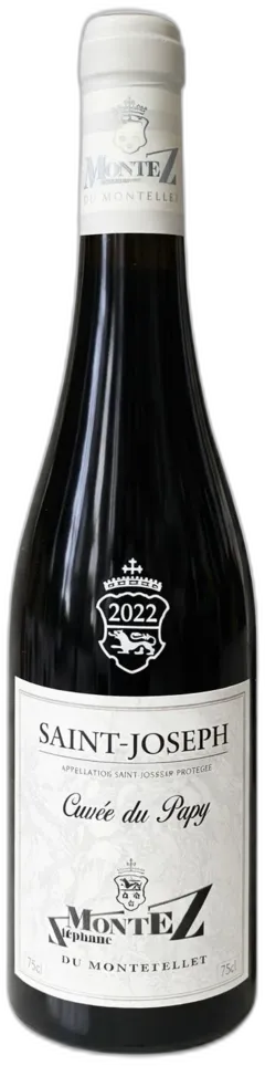 capture du vin Saint Joseph Cuvée du Papy Saint-Joseph Rouge Stéphane Montez 2022