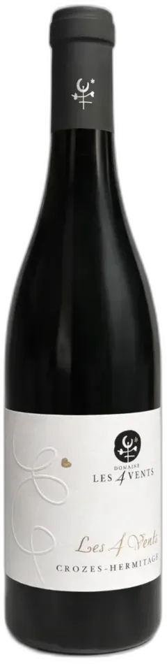 vue du vin Crozes-Hermitage "les 4 Vents" Côtes du Rhône Rouge Domaine les 4 Vents 2023