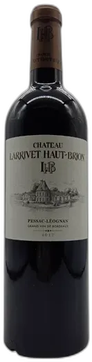 image du vin Château Larrivet Haut-Brion Aop Pessac-Léognan 2017