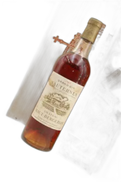 photo du vin Chateau Haut Bergeron Sauternes. 1969