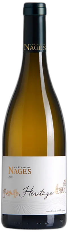 vue du vin Héritage Blanc 2023