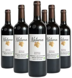 image du vin Naturae Syrah Vin Bio Vegan Sans Sulfites Lot