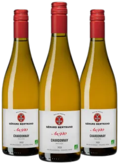 illustration du vin hã©Ritage "an 940" Chardonnay Lot Vin Bio