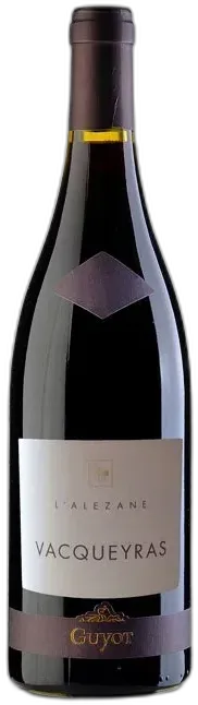 photo du vin Vacqueyras "l'Alézane" Maison Guyot 2021