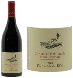 vue du vin Chambolle-Musigny 1er Cru les Fuées