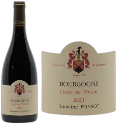 illustration du vin Bourgogne Pinot Noir "Cuvée du Pinson"