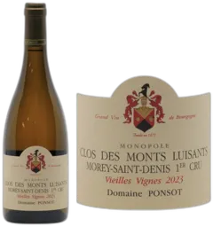 illustration du vin Morey-Saint-Denis 1er Cru Blanc Clos des Monts Luisants 'Monopole'