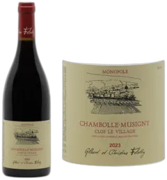 photo du vin Chambolle-Musigny Clos le Village 'Monopole'