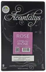 aperçu du vin Vignerons de Tavel "Fontaine Acantalys" Côtes du Rhône Rose