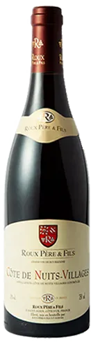 photo du vin Domaine Roux Père et Fils Bourgogne Côte-de-Nuits-Villages Aux Montagnes Rouge 2018