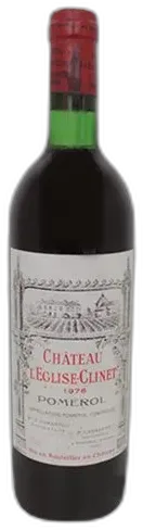 photo du vin Château l’Eglise-Clinet Pomerol 1976