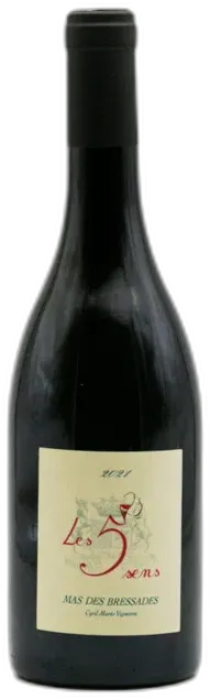 image du vin Mas des Bressades les 5 Sens