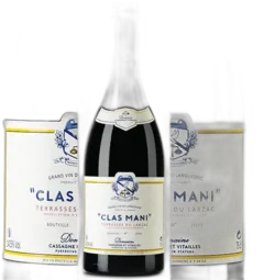 photo du vin Clas Mani Terrasses du Larzac 2020 Cassagne et Vitailles