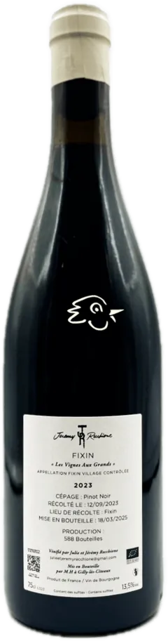 photo du vin Fixin Rouge 2023