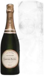 vue du vin Laurent-Perrier la Cuvée Etui