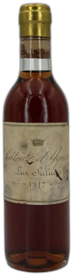 photo du vin Château d’Yquem 1917 Bouteille) Sauternes 1er Cru Classé Supérieur