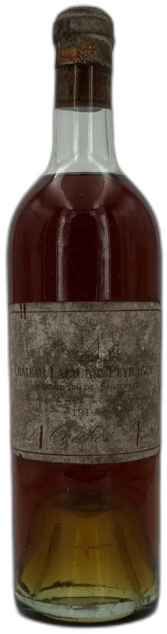 photo du vin Château Lafaurie-Peyraguey 1916 Sauternes 1er Grand Cru Classé