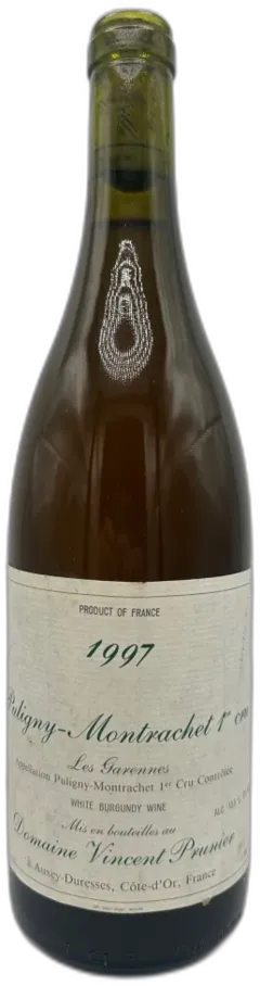 photo du vin Domaine Vincent Prunier Puligny-Montrachet 1er Cru 'les Garennes' Bourgogne France