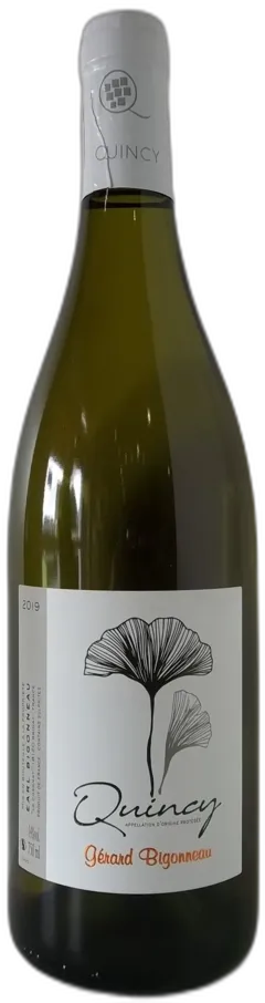 vue du vin Quincy Aoc 2024 Dom Gérard Bigonneau
