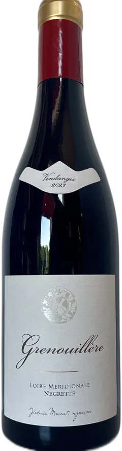 photo du vin Igp Vin du Val de Loire Vendée "Grenouillère" Mourat Jérémie Négrette