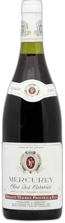photo du vin Mercurey Rouge 1986