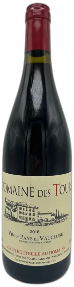 photos du vin Domaine des Tours 2018 Languedoc Roussillon France