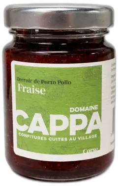 photos du vin Domaine Cappa Confiture Fraise 100 gr