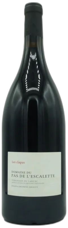 aperçu du vin Domaine du Pas de l’Escalette Aoc Terrasses du Larzac "les Clapas" 2023 Rouge