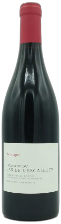 aperçu du vin Domaine du Pas de l’Escalette Aoc Terrasses du Larzac "les Clapas" 2023 Rouge