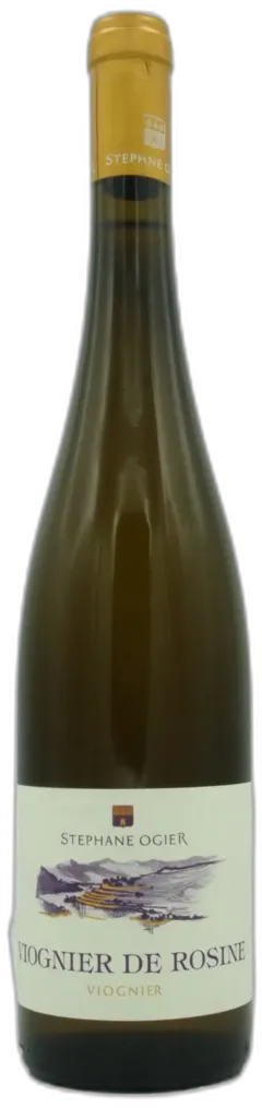 vue du vin Domaine Stéphane Ogier Igp Collines Rhodaniennes "Viognier de Rosine" 2023