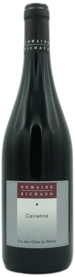 photo du vin Domaine Richaud Aoc Cairanne 2023
