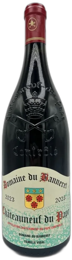 capture du vin Domaine du Banneret Chateauneuf-du-Pape 2023 Vallée du Rhône France