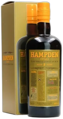 image du vin Rhum Hampden Jamaique 8 Ans