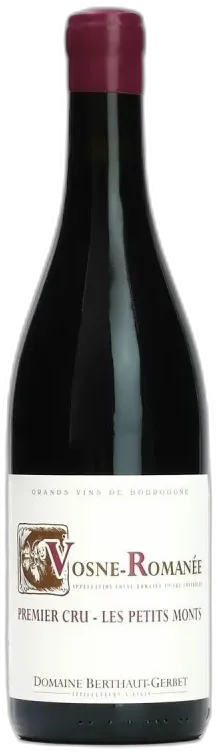 photo du vin Vosne 1er Cru Petits Monts Berthaut Gerbet