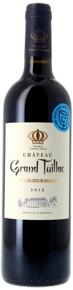 photo du vin Château Grand Tuillac Cuvée Tradition Aop Castillon-Côtes-de-Bordeaux
