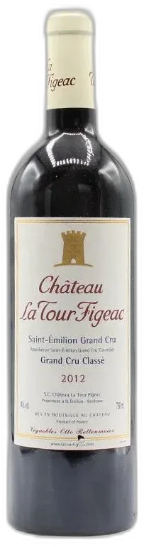 photo du vin Château la Tour Figeac Château la Tour Figeac 2012